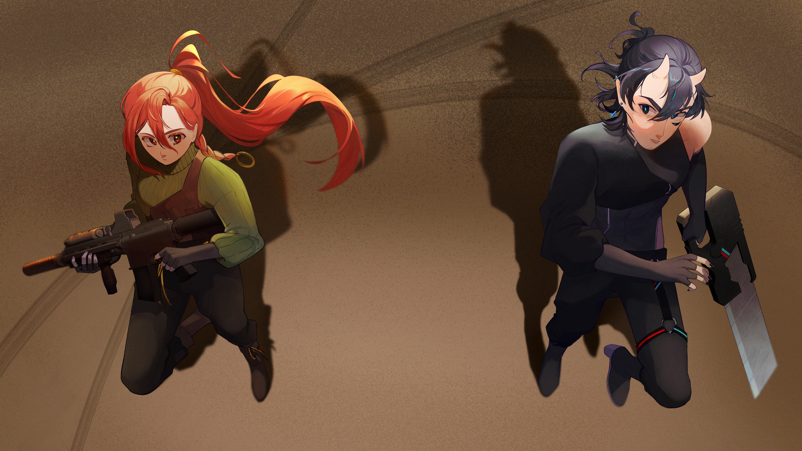 Splash art created for my webcomic ELEGY.